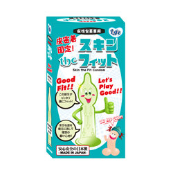 皮密着固定! スキン the フィット コンドーム
